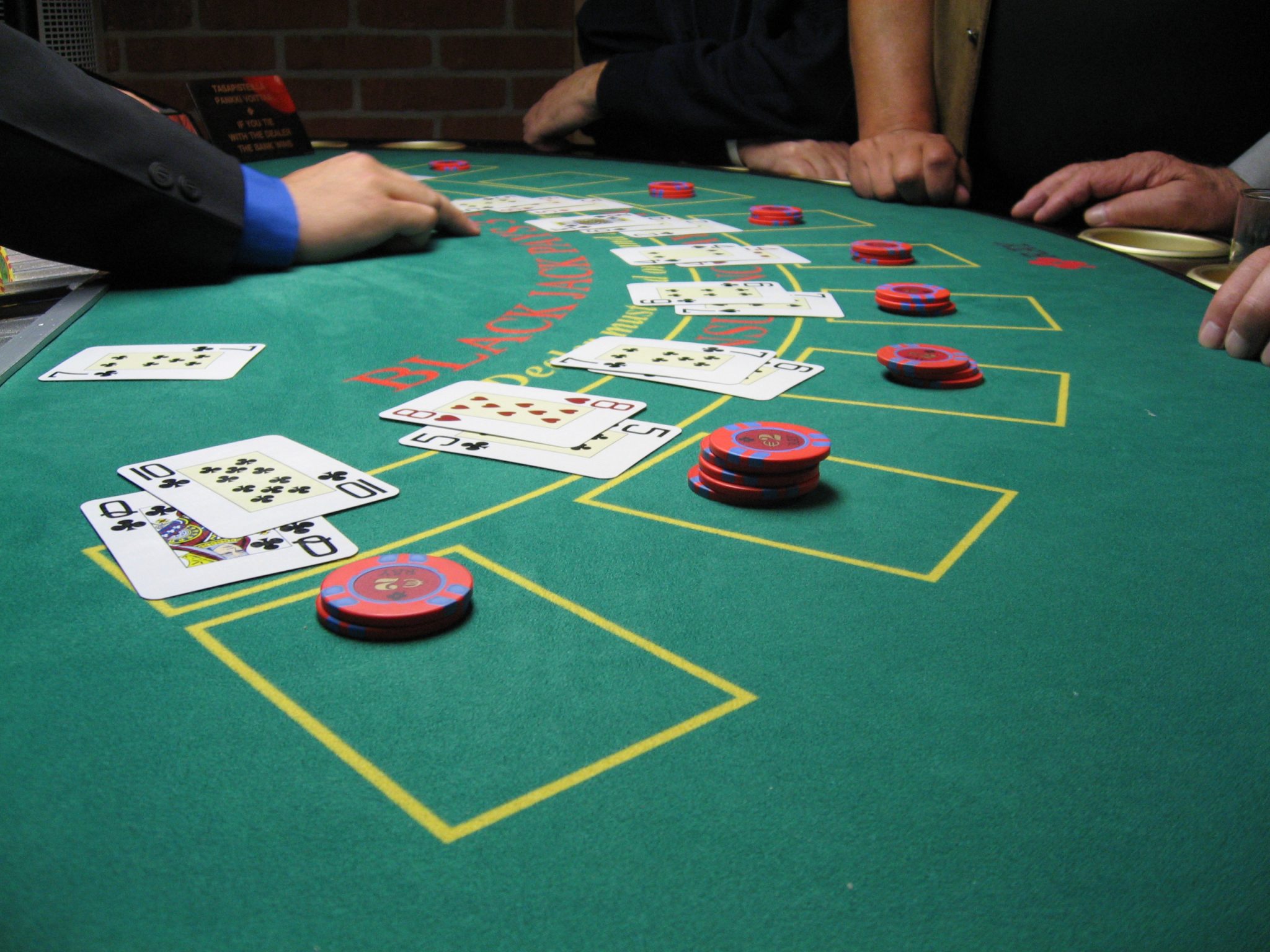 $5 blackjack table at tioga downs